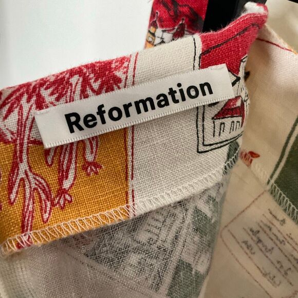 Reformation Primo Vacaciones Linen Set - Picture 10 of 11